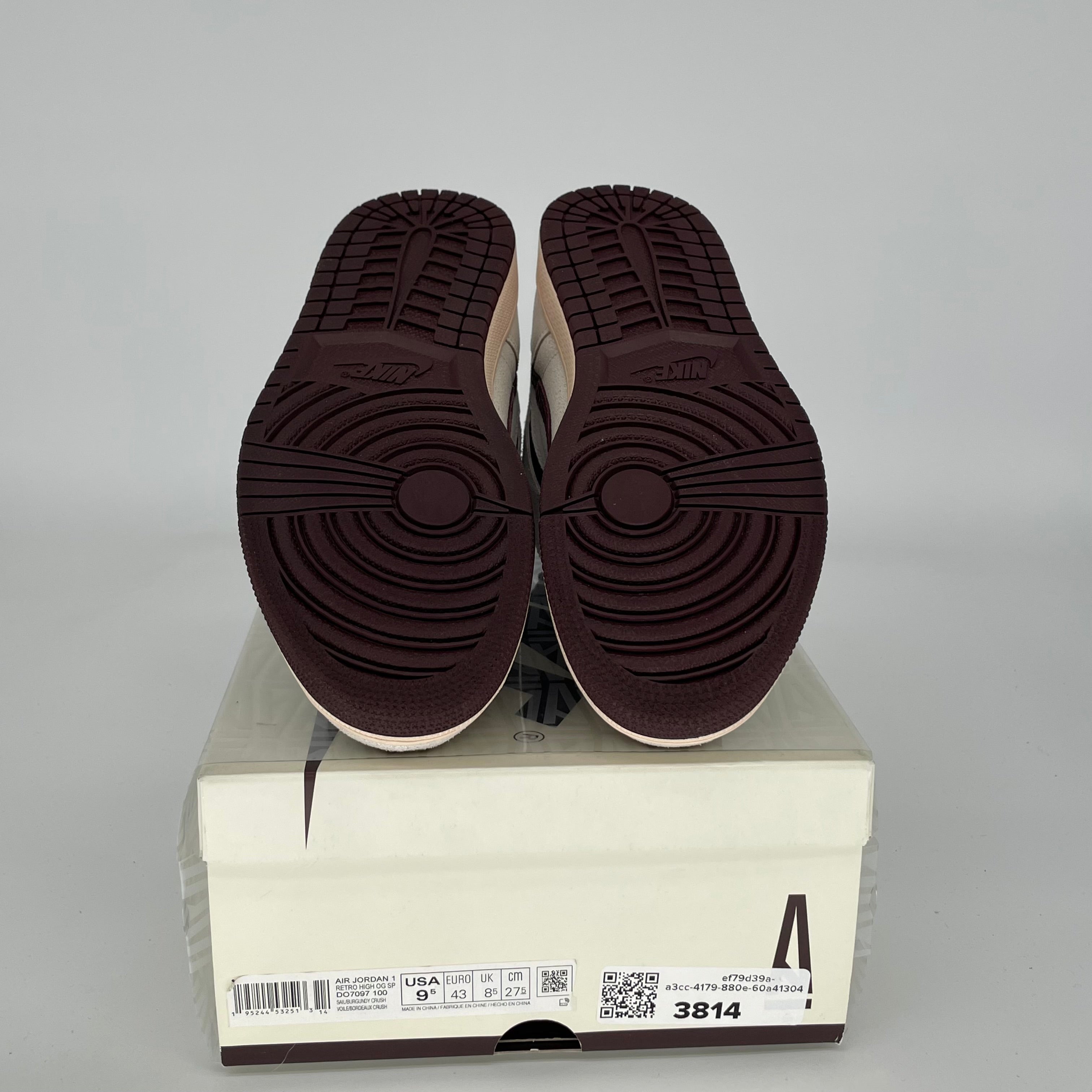 AIR JORDAN 1 Retro High OG A Ma Maniére Men's Basketball Shoes - Size 9.5 (DO7097-100) - Authentic Sneakers for Streetwear, Basketball & Casual Fashion