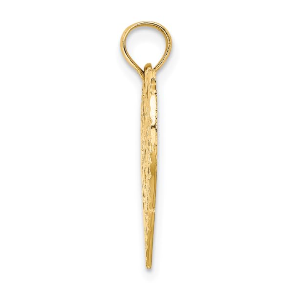 14K Solid Yellow Gold Happy Birthday Heart Necklace - Romantic Love Pendant Charm for Women - Perfect Gift for Anniversary, Valentine's Day & Special Occasions
