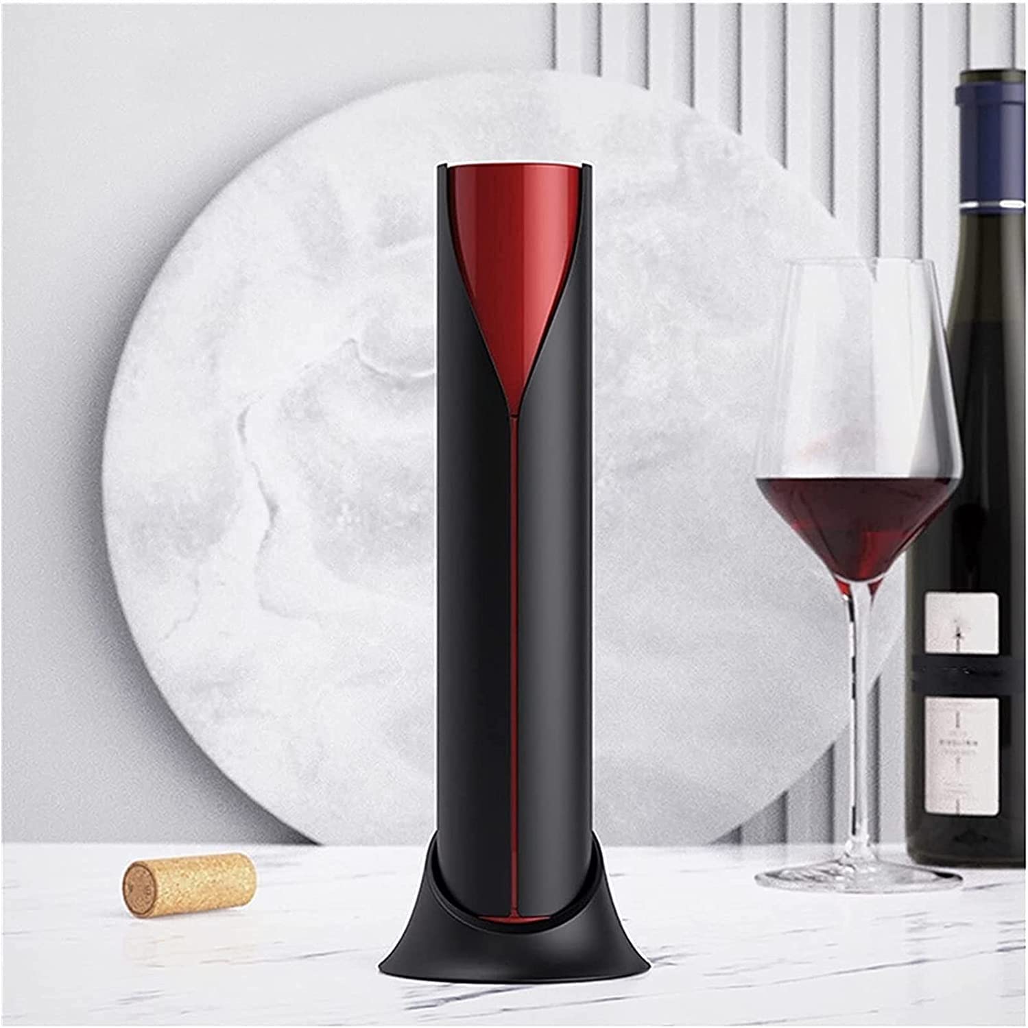 Electric Wine Opener - Automatic Corkscrew with Foil Cutter, One-Button Wine Bottle Opener for Kitchen, Party & Bar | Perfect for Home Entertaining, Gifts & Wine Lovers