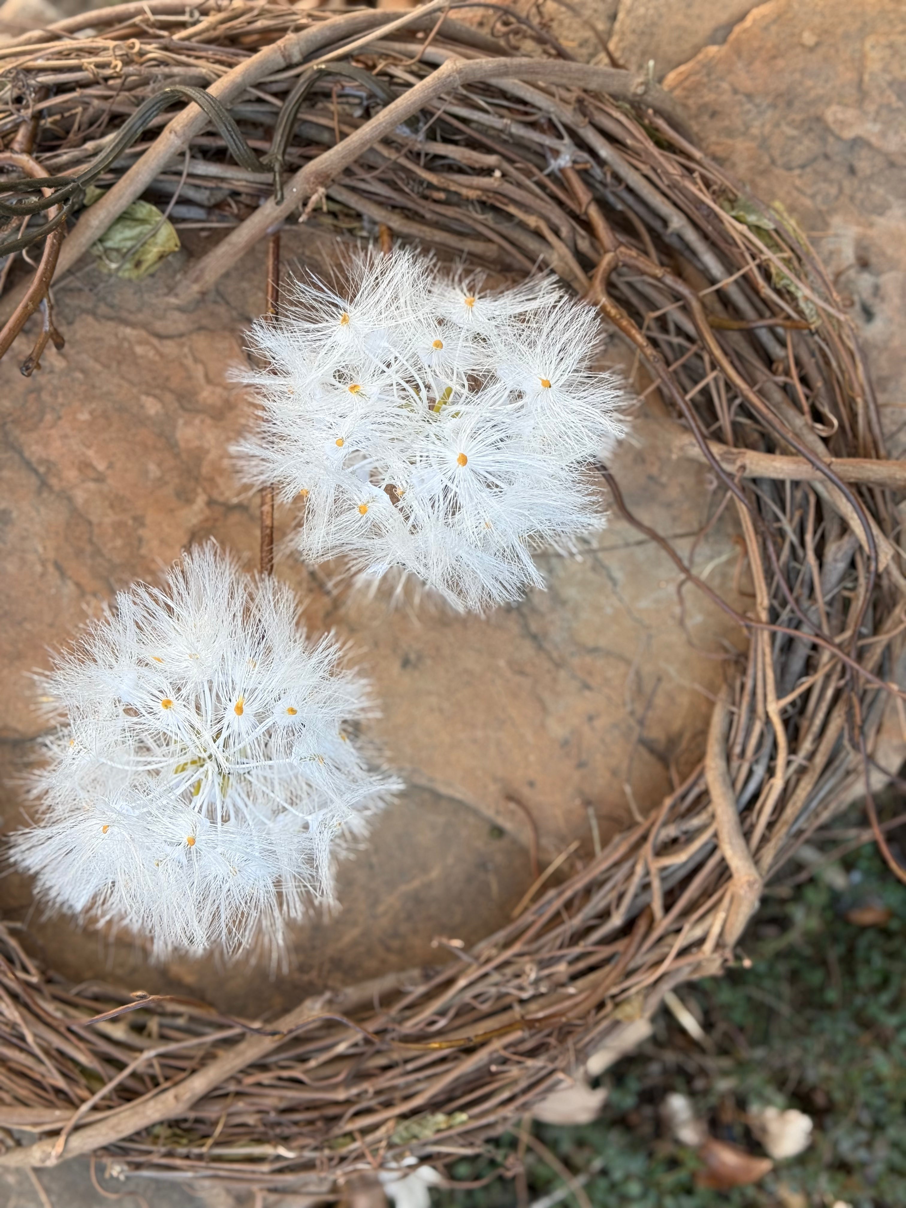 Windy Wreath - Elegant Floral Wreath for Home Decor, Front Door, and Seasonal Celebrations