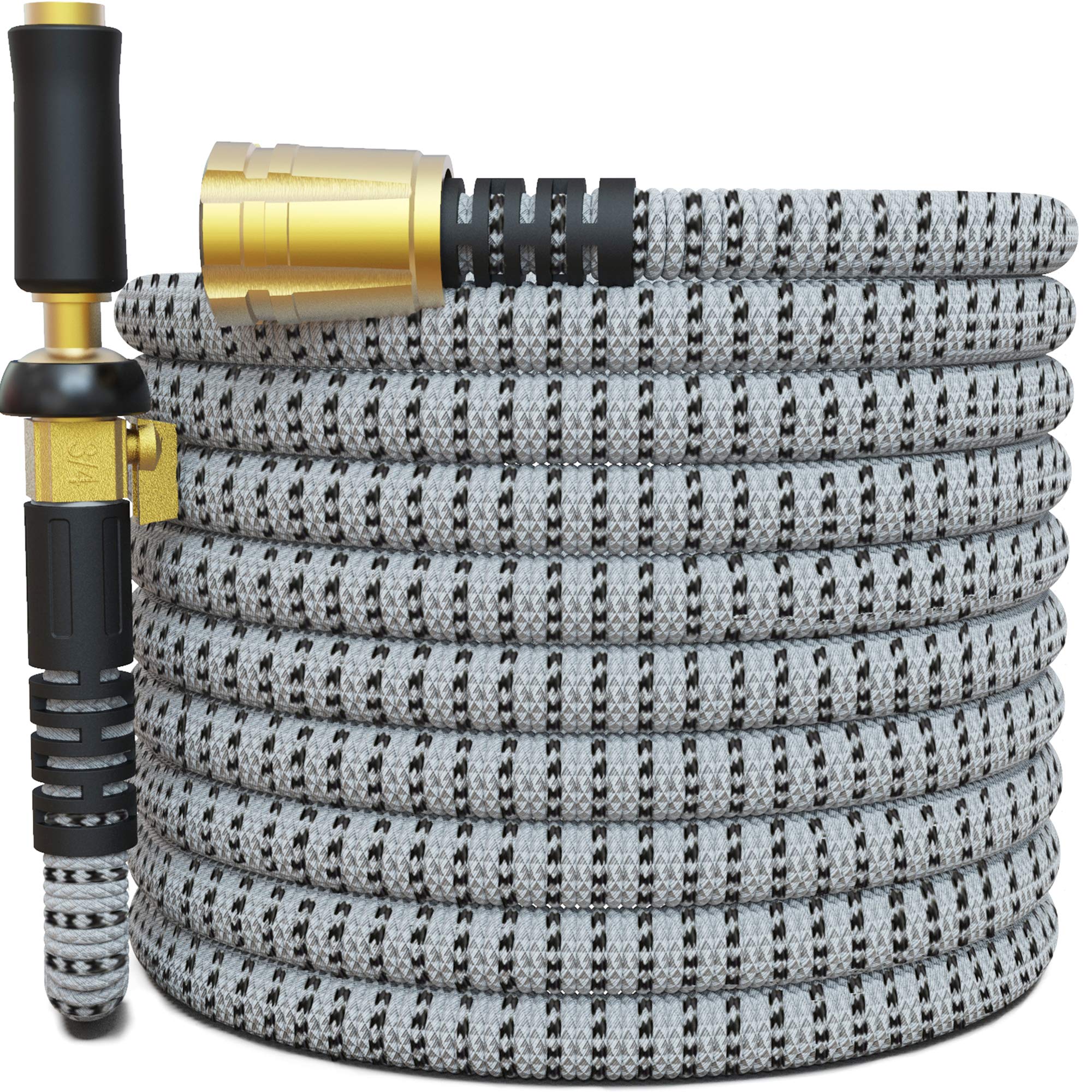 TITAN 200FT Expandable Garden Hose - Heavy Duty 3/4