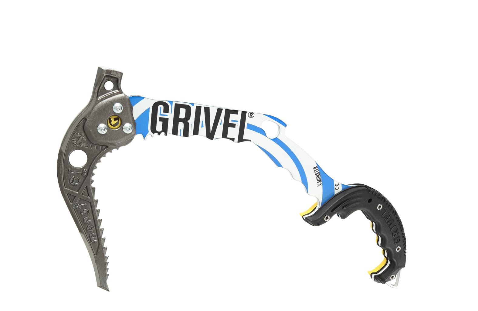 Grivel X Monster Leashless Ice Climbing Tools - Professional Grade Ice Axes for Alpine & Mixed Climbing - Perfect for Ice Climbing, Mountaineering and Winter Sports Adventures