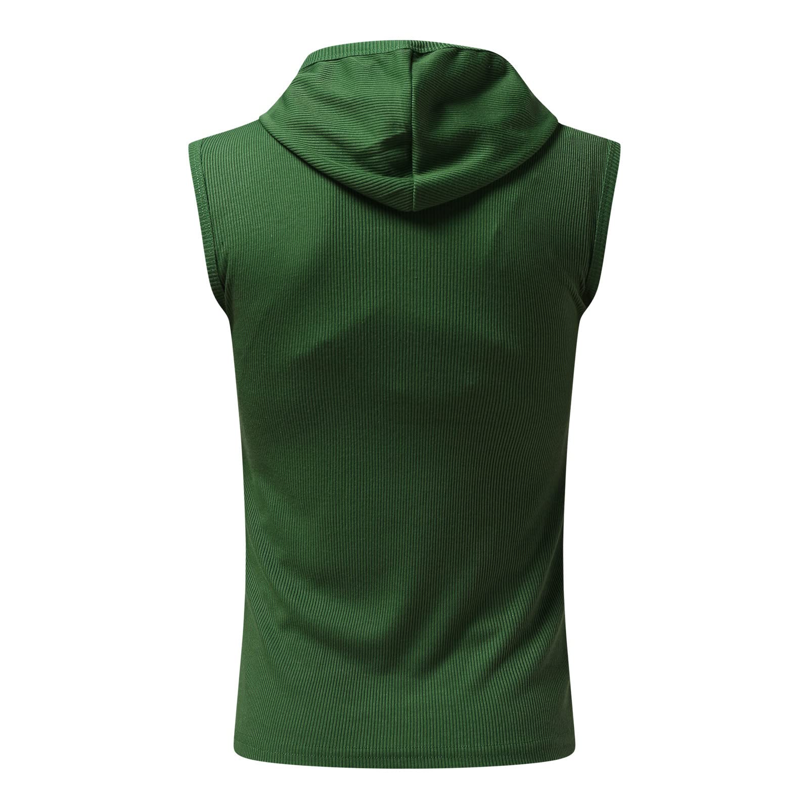 Maryia Men's Workout Tank Tops - Hooded Sleeveless Gym Shirts for Bodybuilding & Muscle Training | Athletic Cut-Off T-Shirts for Weightlifting, CrossFit & Outdoor Workouts
