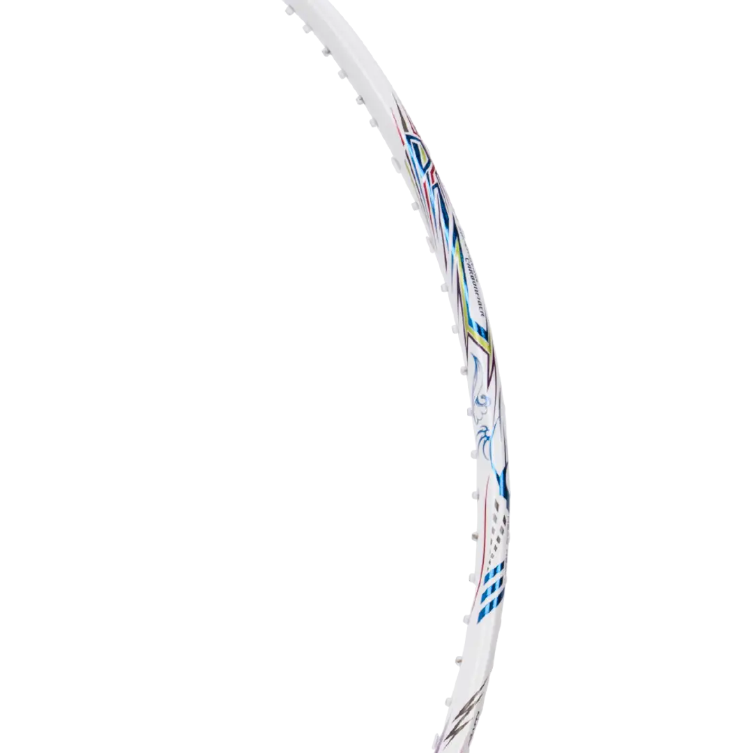 HNDRD Battle 700 Professional Badminton Racket - Carbon Fiber Shaft with High Tension String - Perfect for Tournaments & Training Sessions