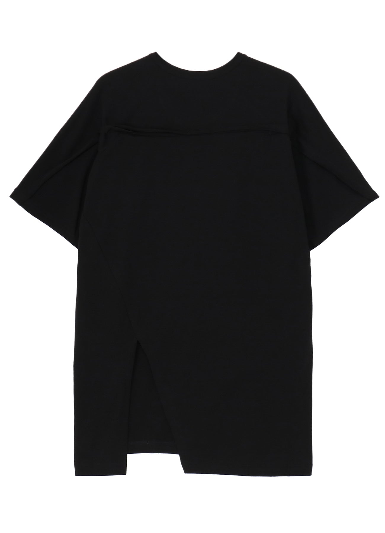Soft Cotton Jersey Raglan T-Shirt with Front Slit & Short Sleeves - Casual Comfort for Everyday Wear, Gym, and Outings