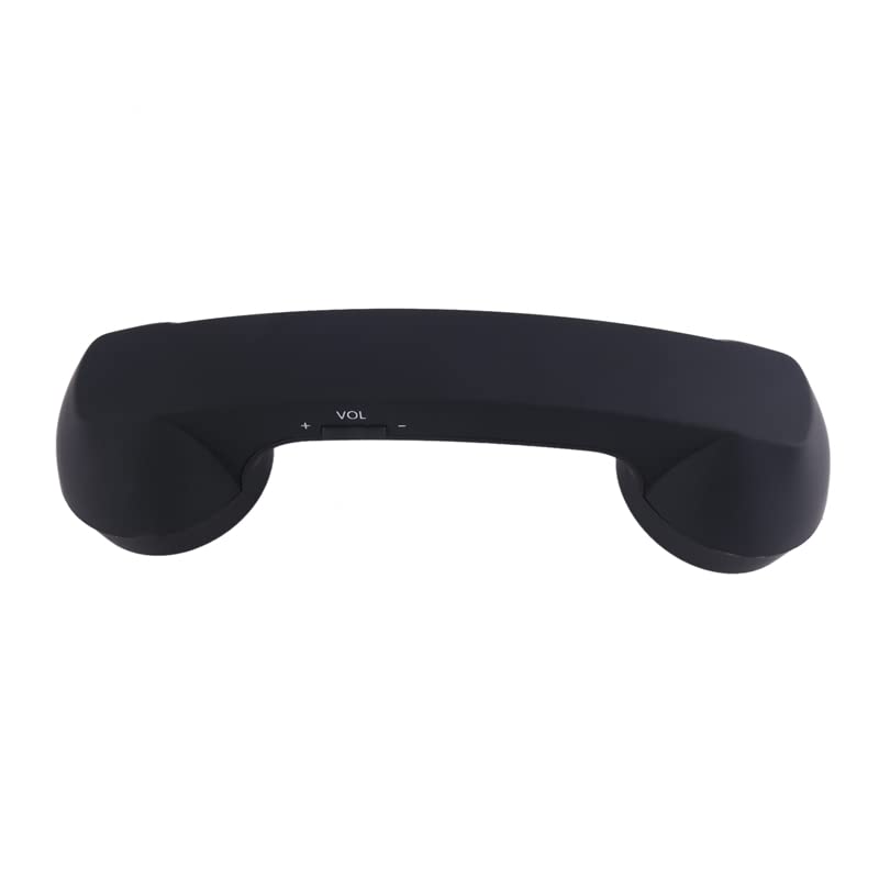 Retro Wireless & Wired Telephone Handset Receiver - Vintage Style Headset for Smartphones | Perfect for Office, Home, and Call Center Use