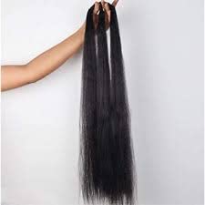 Baal Black Synthetic Hair Prandi/Choti - 2-Pack Braiding Hair Extensions for Women & Girls | Perfect for Cosplay, Weddings & Daily Styling