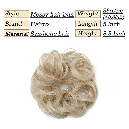 Messy Bun Hair Extension for Curly Hair - Clip-in Updo Hairpiece for Women | Perfect for Weddings, Parties & Everyday Styling