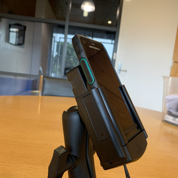 Motorola Lex L11 Car Mount Holder for Extended Battery - DIY Installation Kit - Perfect for Hands-Free Driving & GPS Navigation
