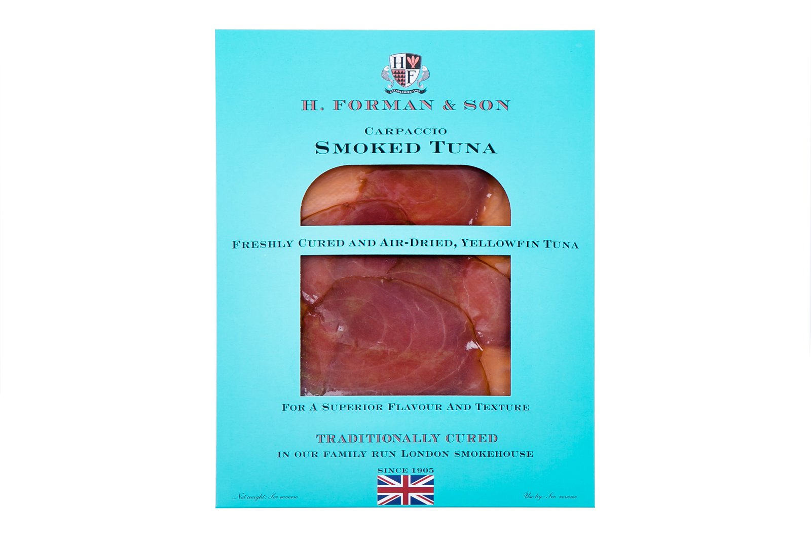 Premium H. Forman & Son Smoked Tuna - 4oz Can | Wild-Caught, High Protein, Keto & Paleo Friendly | Perfect for Salads, Sandwiches & Charcuterie Boards