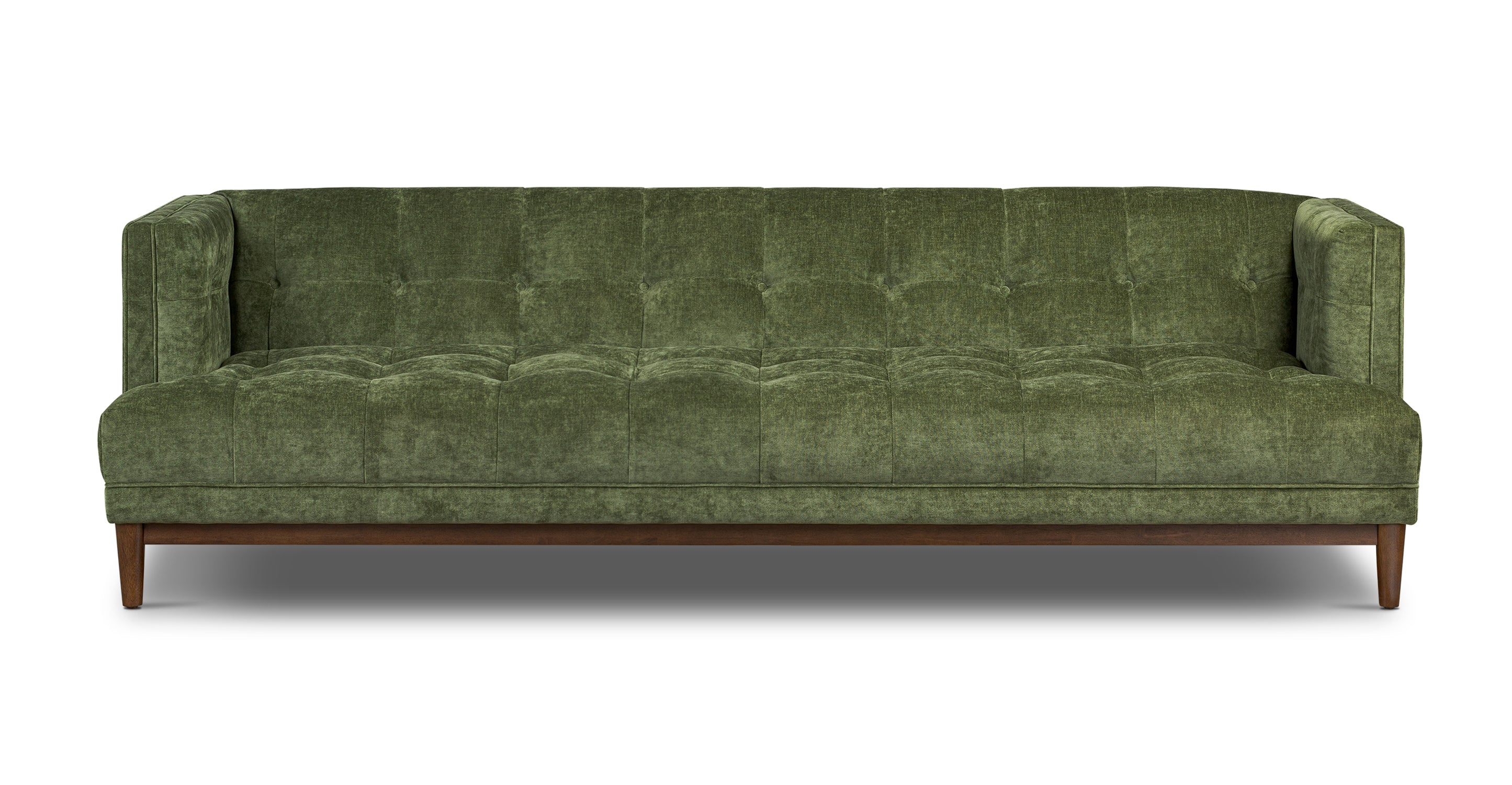 Distressed Green Velvet