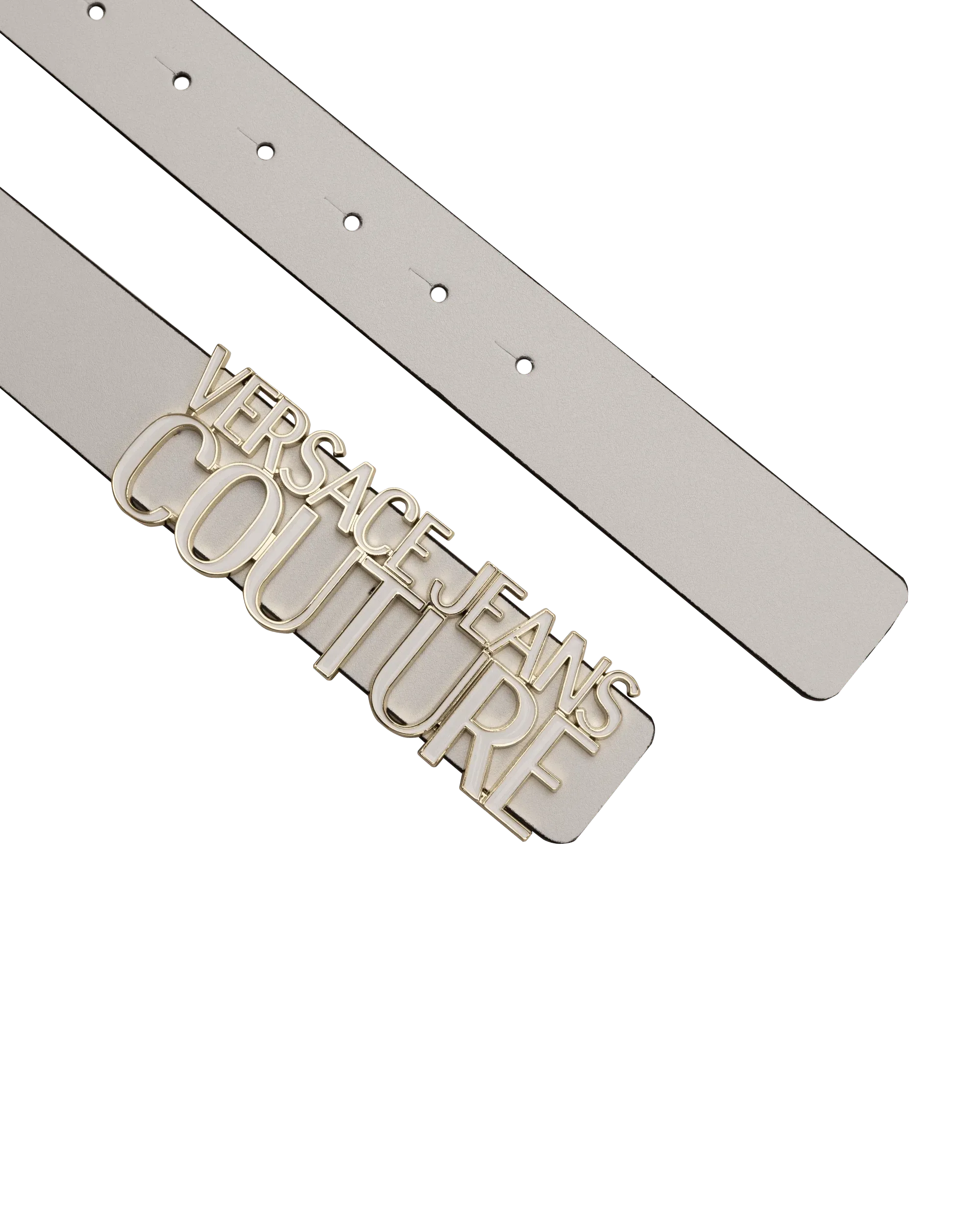 Premium Genuine Leather Belt with Gold Trim Logo - Stylish & Durable for Men's Fashion, Office Wear & Casual Outfits