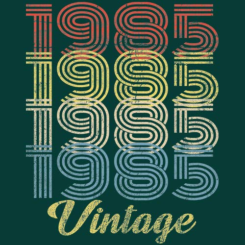 Vintage 1985 Retro 40th Birthday Gift T-Shirt for Men - Funny 1980s Themed Birthday Present - Perfect for 40th Birthday Parties & Milestone Celebrations