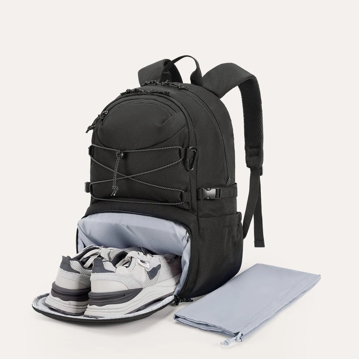 30L Waterproof Gym Backpack for Men & Women - Lightweight Sports Backpack for Workout, Running, Hiking & Travel - Durable Fitness Backpack with USB Charging Port