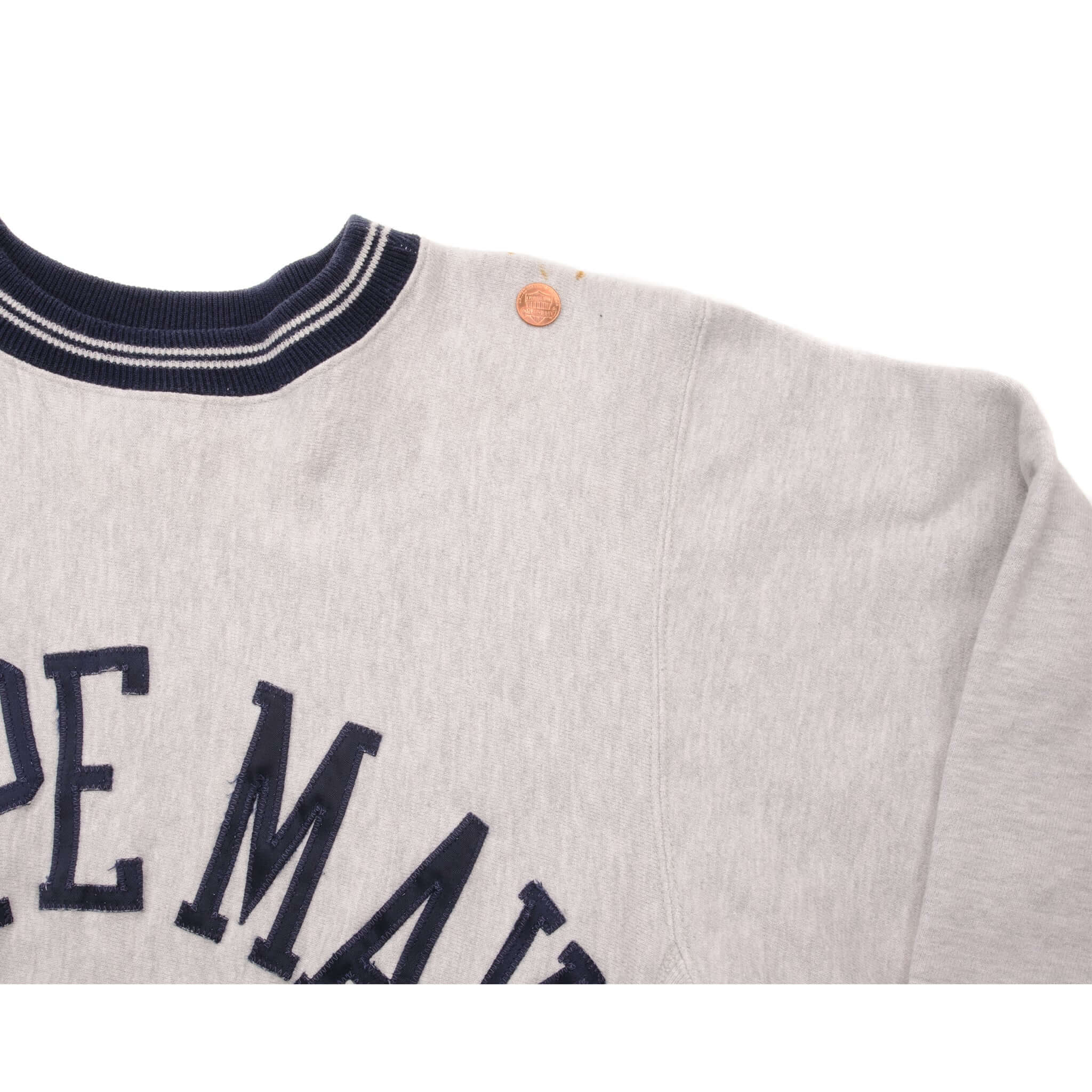 Vintage Champion Reverse Weave Cape May Sweatshirt 1990s Medium - Made in USA - Retro Streetwear for Men & Women - Perfect for Casual Outfits, Gym Wear and 90s Fashion Style