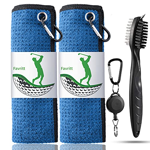 2 Blue Towel+1black Brush