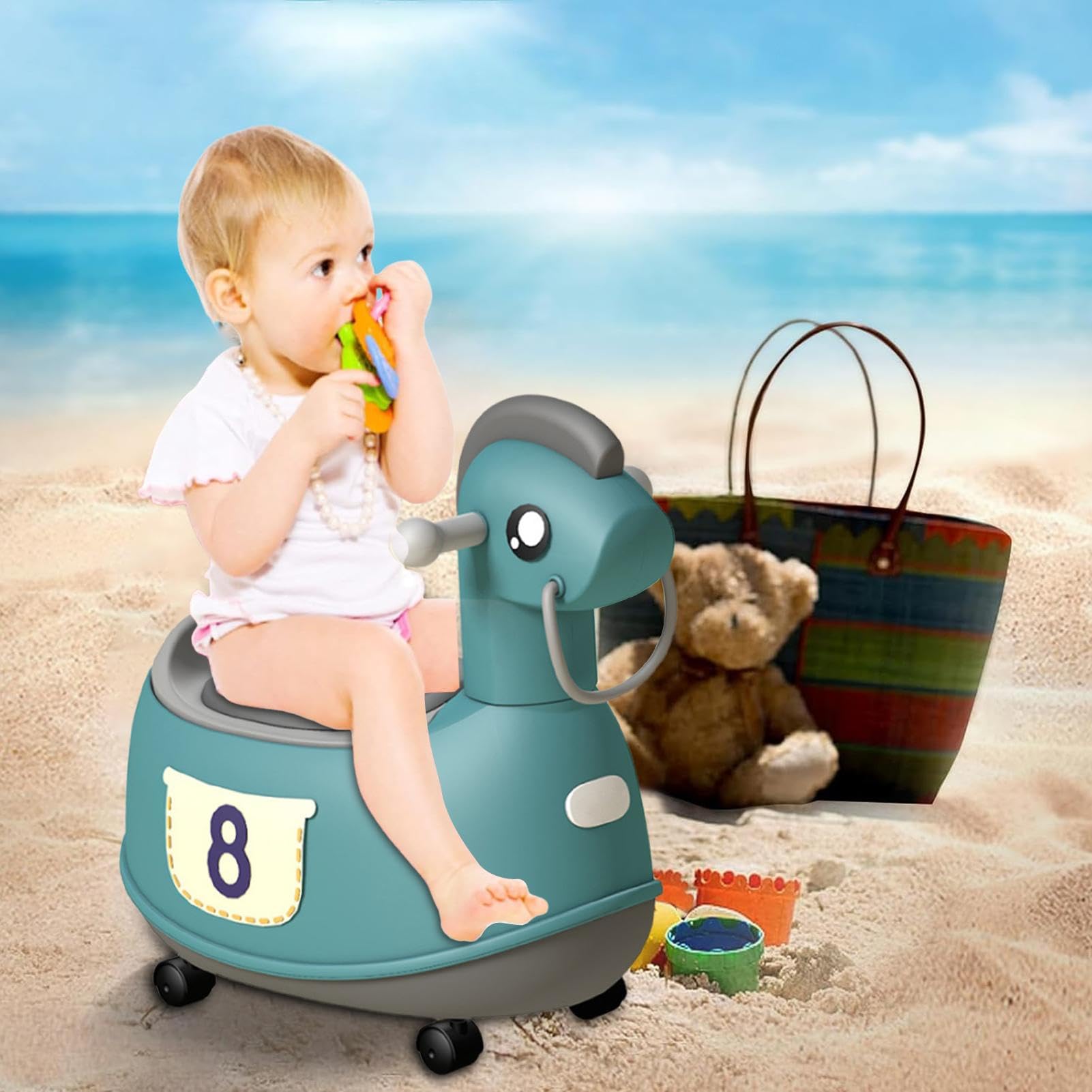 **Potty Training Seat for Toddlers - Non-Slip Portable Travel Toilet for Boys & Girls | Kids Toilet Training Essentials for Home & Travel Use**