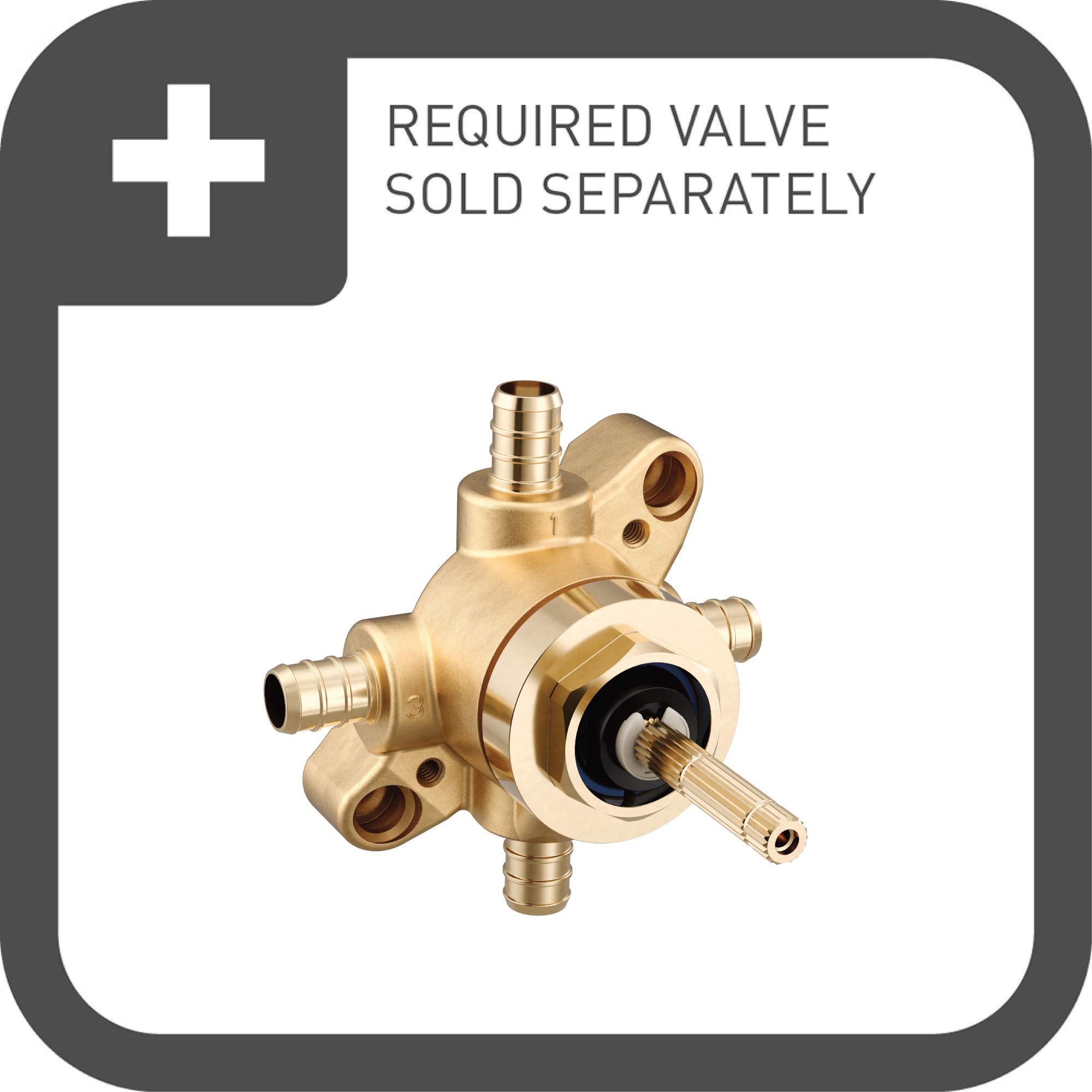 Moen UT4511ORB Wynford 1-Handle M-CORE Transfer Valve Trim Kit in Oil Rubbed Bronze - Includes Valve for Easy Installation | Perfect for Bathroom & Shower Remodeling Projects