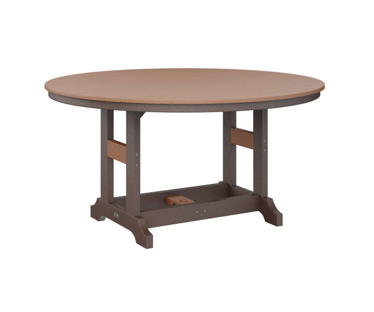 Berlin Gardens Garden Classic 60-Inch Round Outdoor Dining Table - Perfect for Patio, Backyard, and Poolside Gatherings