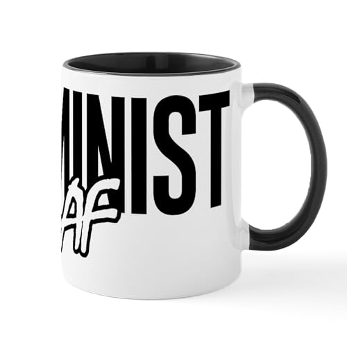 White/Black Inside - Feminist AF Mug