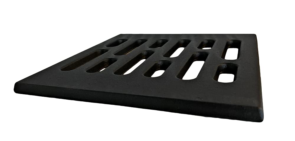 Pellethead Replacement US Stove Cast Iron Wood Grate 40263 - Durable Fireplace Grate for Wood Burning Stoves - Perfect for Home Heating & Cozy Winter Nights