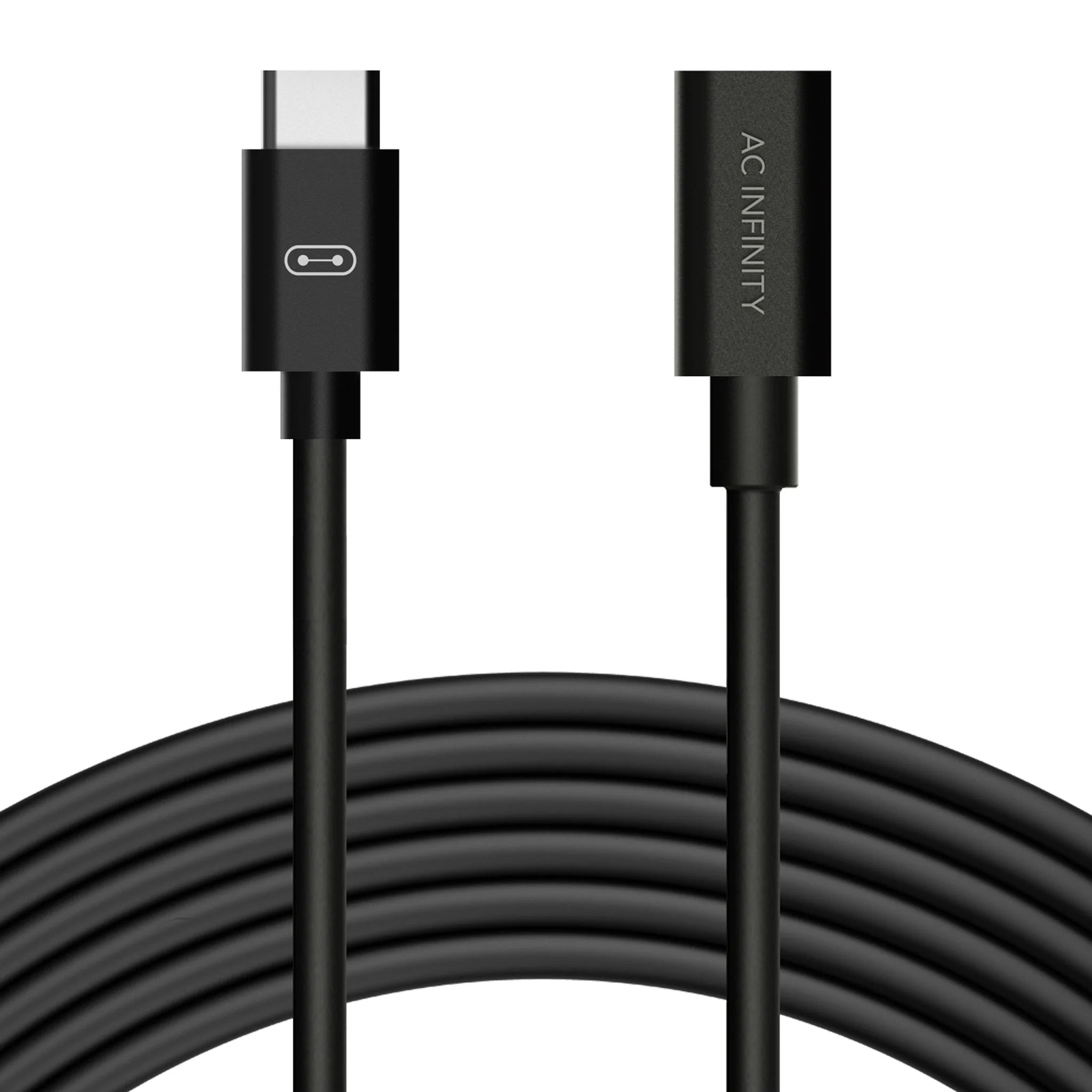 AC Infinity UIS to UIS Extension Cable - Female to Male 10ft (AC EXQ9) for Grow Tent Ventilation & Hydroponics System