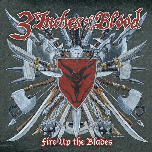 3 Inches of Blood: Fire Up The Blades (Expanded Edition) - Heavy Metal Vinyl LP Record for Collectors & Music Enthusiasts - Perfect for Home Listening & Vinyl Collections