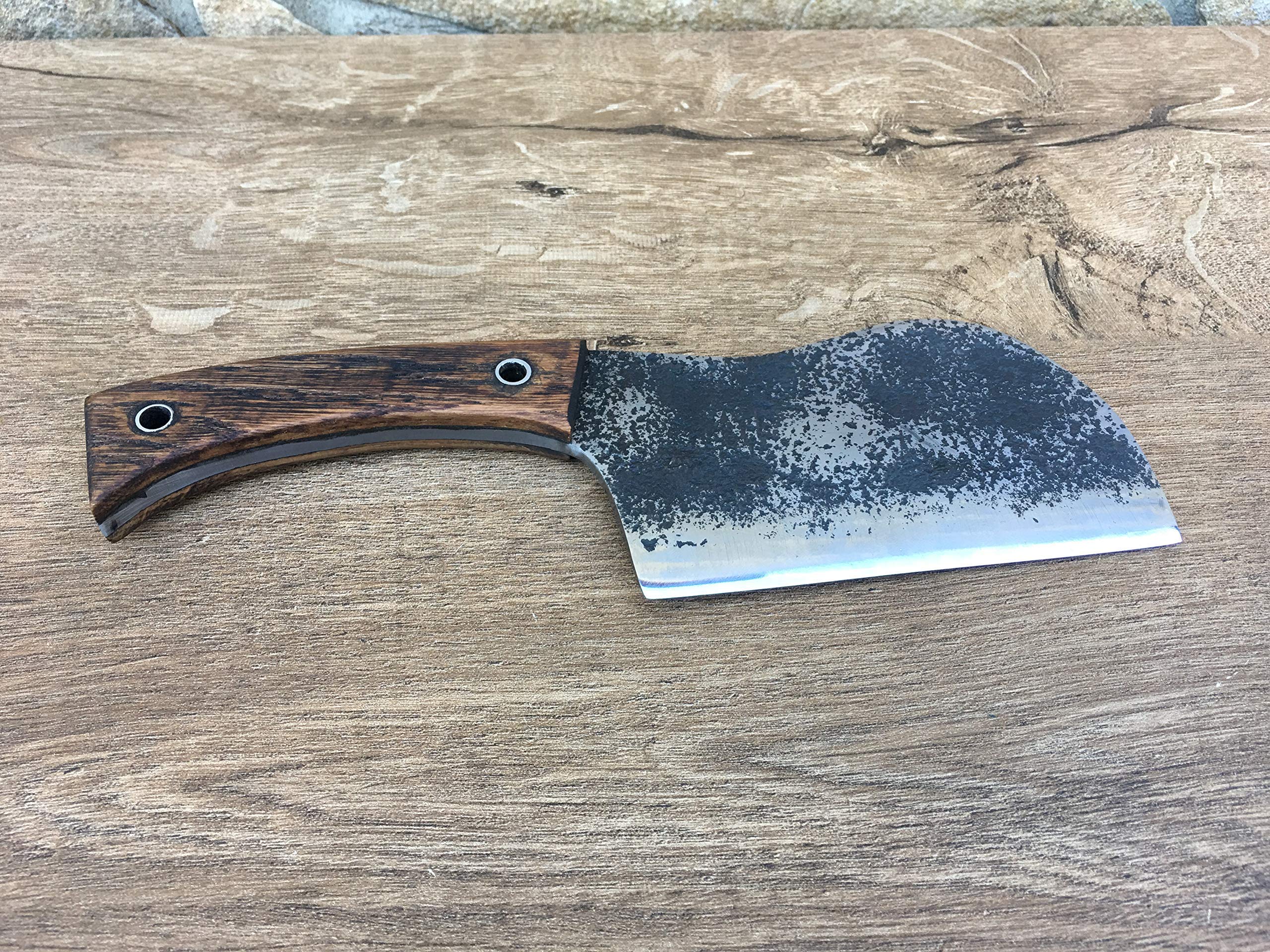 Premium Viking Butcher Knife - Heavy Duty Meat Chopper for Beef, Pork & Lamb - Professional Butcher Utensils - Ideal Chef & Kitchen Gift for Men - Perfect for BBQ, Hunting & Outdoor Cooking
