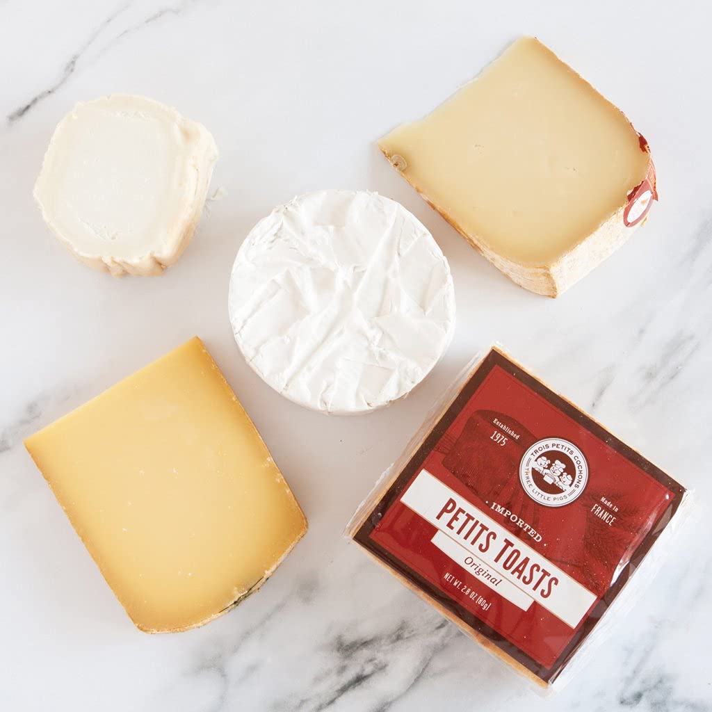 Premium French Cheese Gift Box - igourmet Artisan Cheese Tasting Assortment | Perfect for Wine Pairing, Holiday Gifts & Gourmet Cheese Lovers