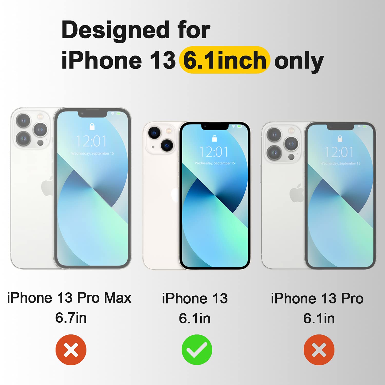 Shockproof Blue Butterfly Phone Case for iPhone 13 - Cute Protective Designer Cover for Women, Girls & Men | Perfect Gift for Teens, Birthday & Everyday Use