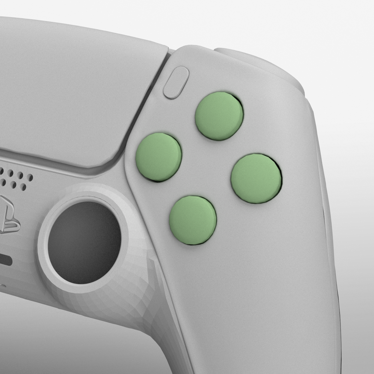 PS5 Soft Touch Face Buttons - Enhanced Gaming Experience for Playstation 5 Controllers | Perfect for Long Gaming Sessions & Competitive Play