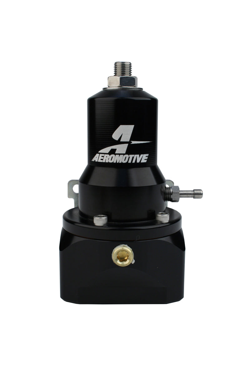 Aeromotive Fuel Pressure Regulator 30-120 PSI with .500 Valve, 2x AN 10 Inlets & AN 10 Bypass - High Performance Fuel System Upgrade for Racing & Custom Cars