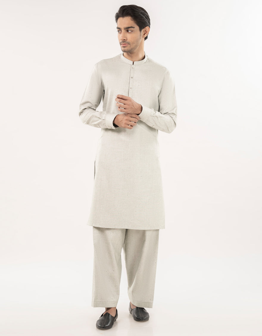 Premium Blended Ivy White Unstitched Suit by J. Junaid Jamshed - Elegant Pakistani Formal Wear for Weddings & Special Occasions