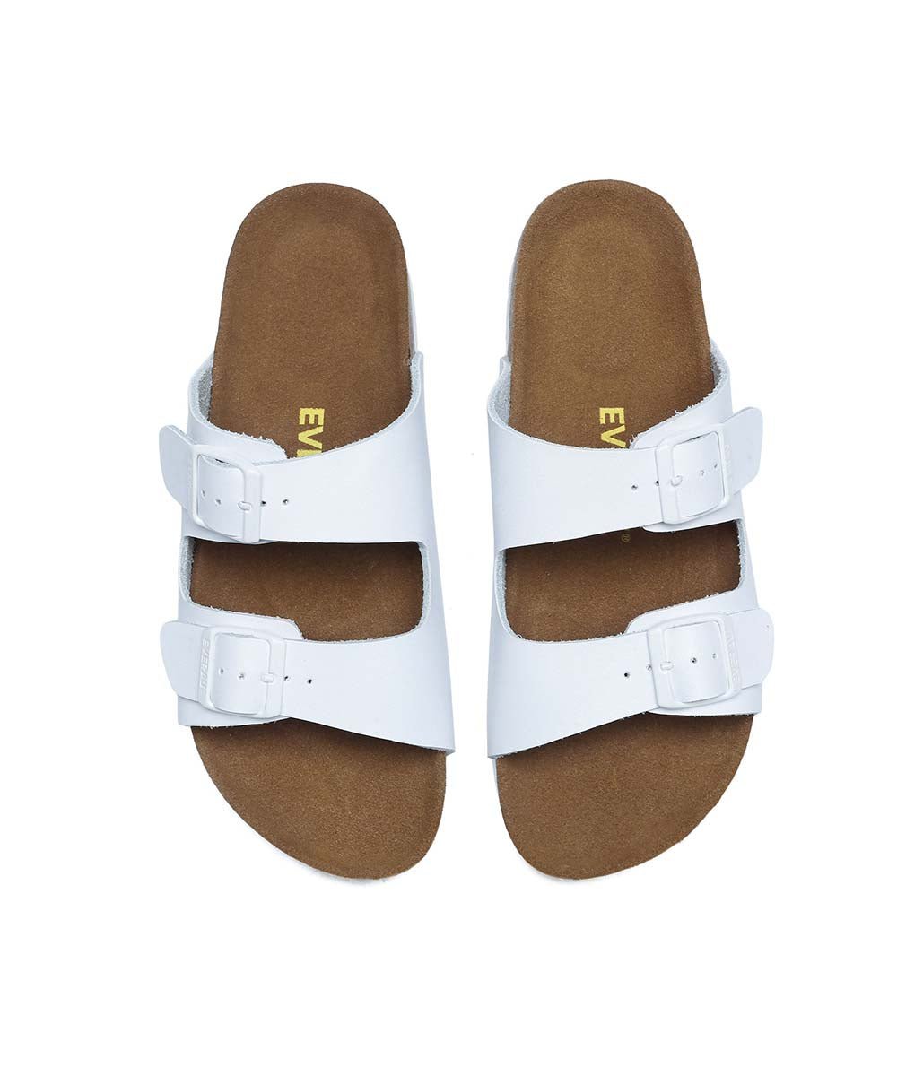 **Men's Hampton Comfortable Leather Sandals - Casual Outdoor Slip-On for Beach, Walking & Summer Travel**