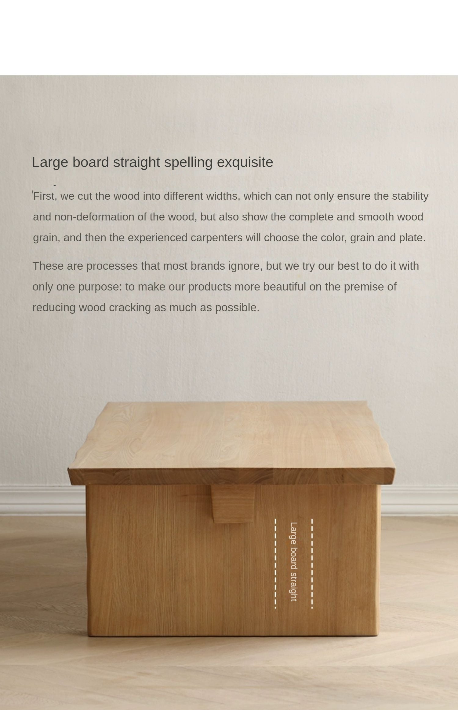 Handcrafted Live Edge Tea Table - Solid Oak & Birch Wood - Rustic Modern Coffee Table for Living Room, Lounge, or Office Decor