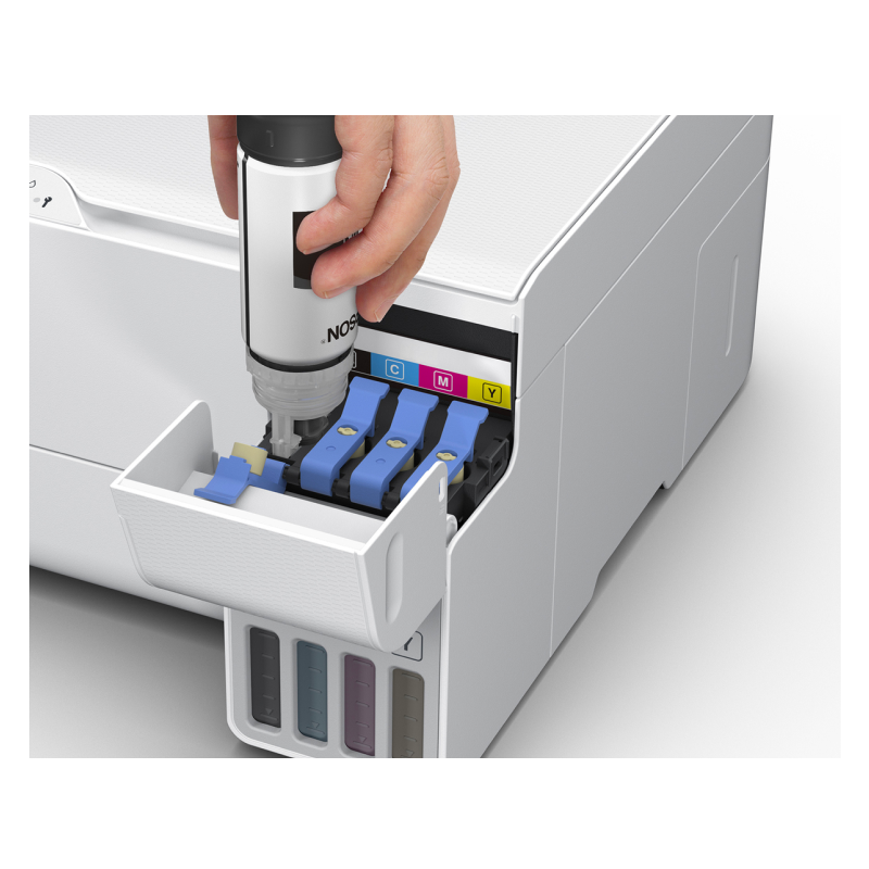 Epson EcoTank L3556 Wireless All-in-One Ink Tank Printer - Print, Scan, Copy | A4 Size | Home & Office Use | High-Yield Ink Savings | Perfect for Documents, Photos & School Projects