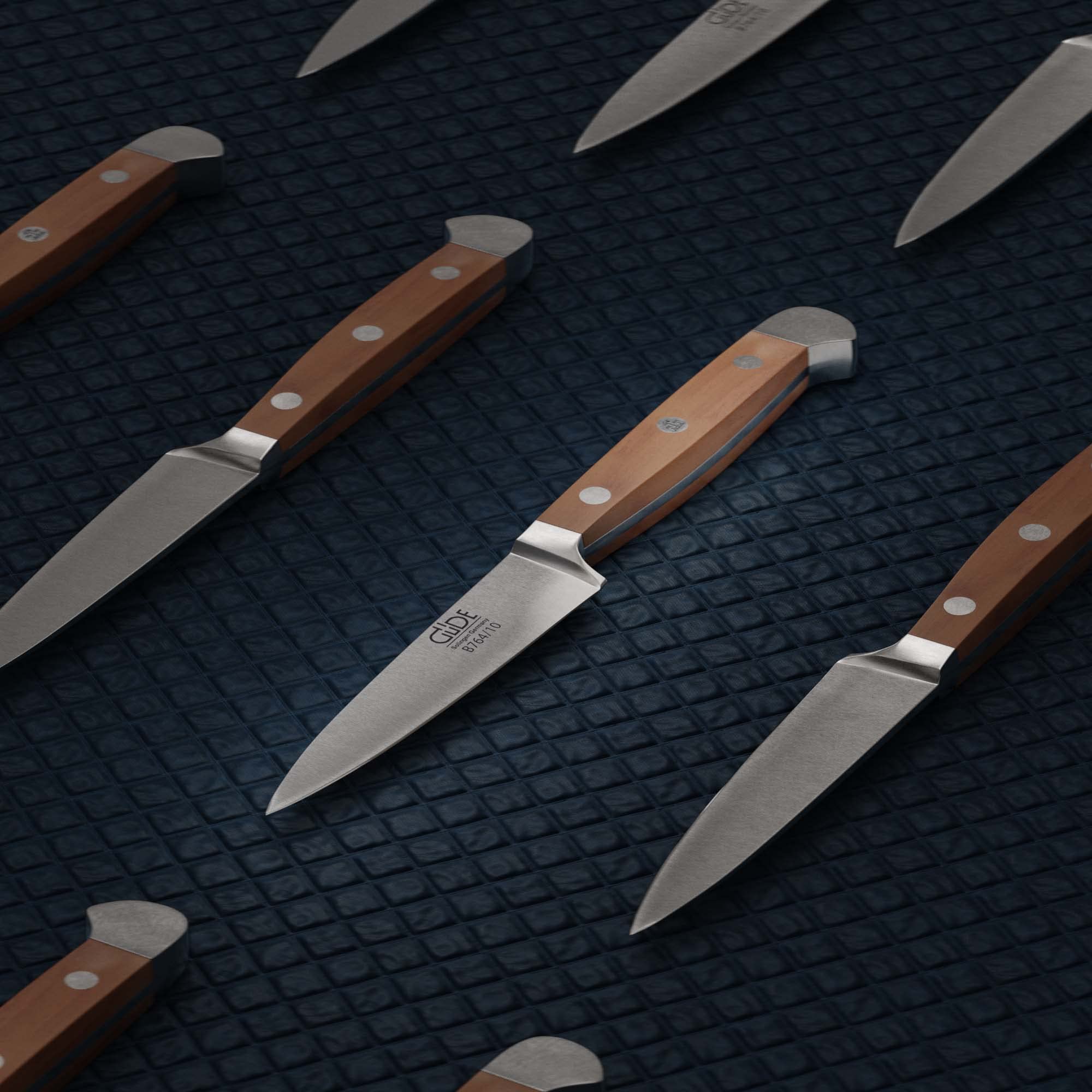 Güde Alpha Pear Series Hand Forged Paring Knife 4-inch - Premium Ice Hardened German Steel - Solingen Crafted Since 1910 - Razor Sharp Kitchen Knife for Peeling, Slicing Fruits & Vegetables - Perfect for Home Chefs & Professional Cooking