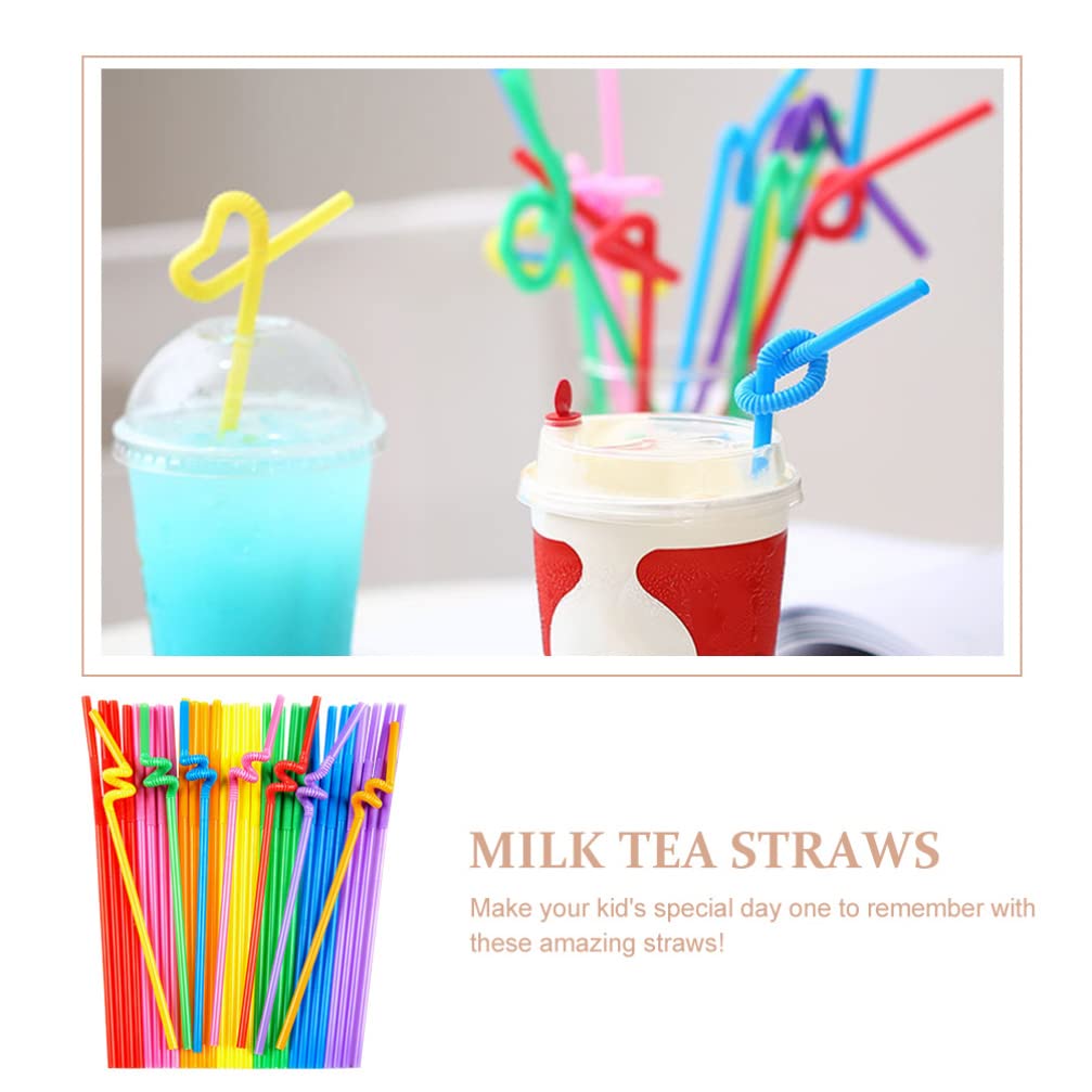 400pcs Disposable Drinking Straws - Colorful Plastic Straws for Juice, Coffee, Milk Tea, Kids Parties & Festive Events | Bulk Party Supplies for Birthdays, Weddings & Summer Celebrations