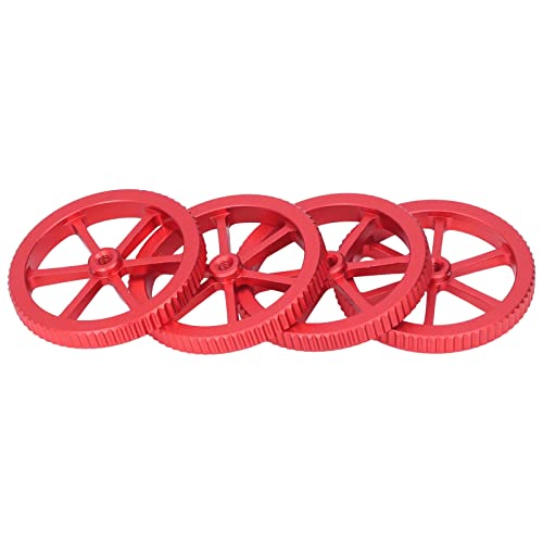 High-Torque 3D Printer Leveling Parts with MK8 Nozzles - Hand Twist Nuts for Ender 5, 5 Plus, 5 Pro & CR-10 Mini - Perfect for Precise Bed Leveling and Smooth Printing