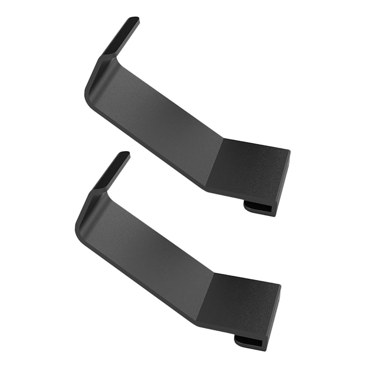 OSALADI 2-Pack Headphone Hanger Stand - ABS Plastic Headphone Holder with Hook for Wall Mount, Desk Organizer - Perfect for Gaming Setups, Home Office & Studio Headphone Storage