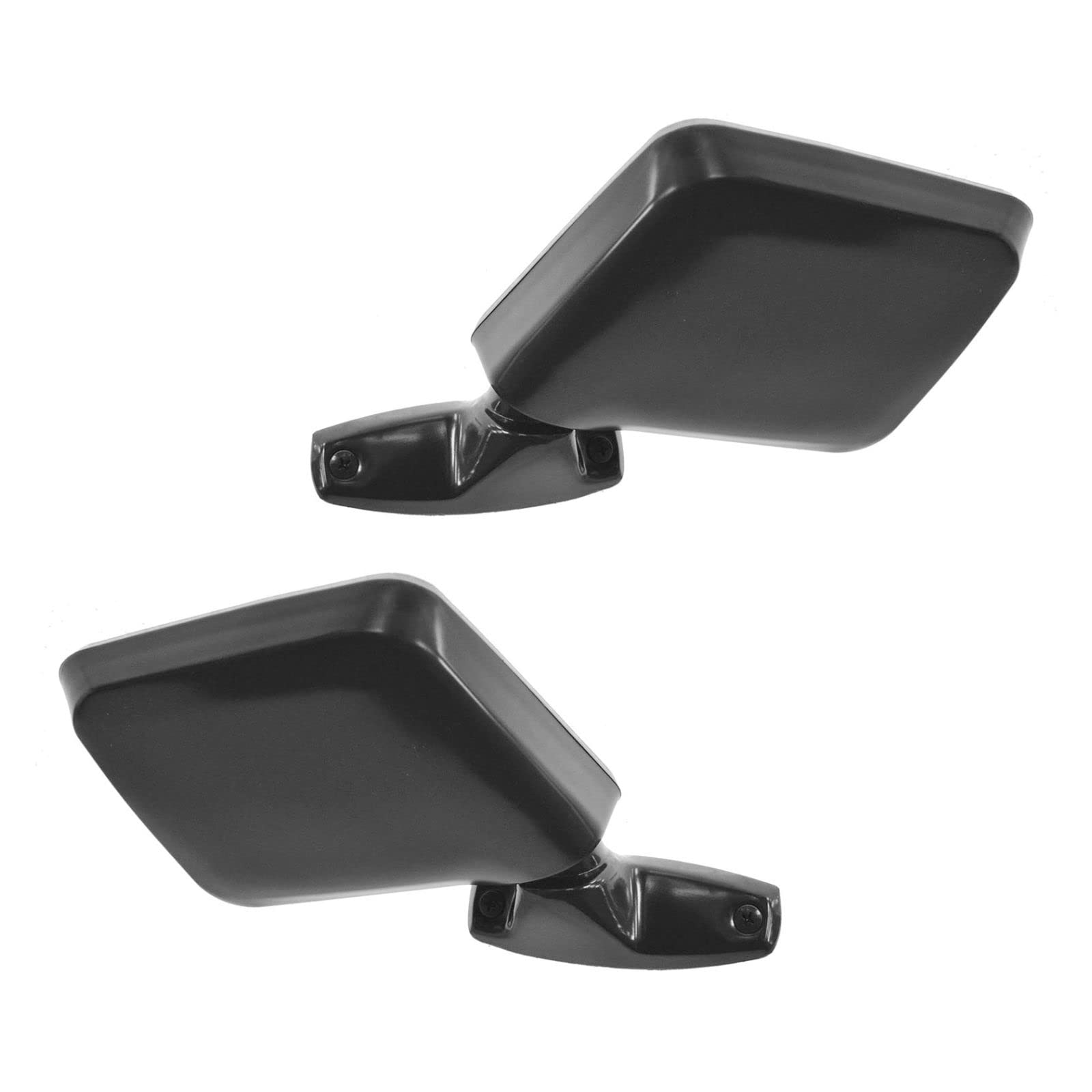 Manual Side View Mirrors Left & Right Pair Set for Ford Explorer, Ranger & Bronco II - Durable Replacement Mirrors for Off-Roading, Towing & Daily Driving