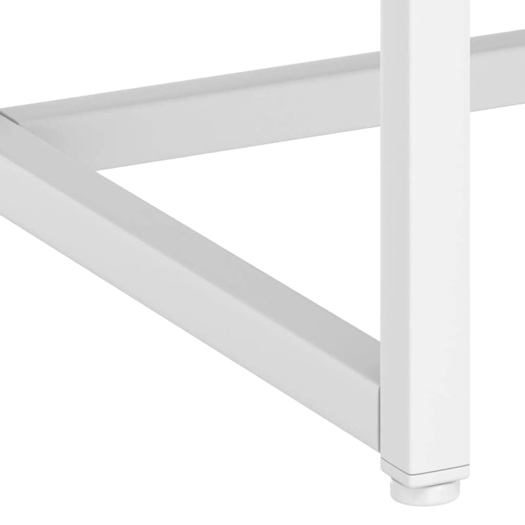 SKM White Console Table 41.7