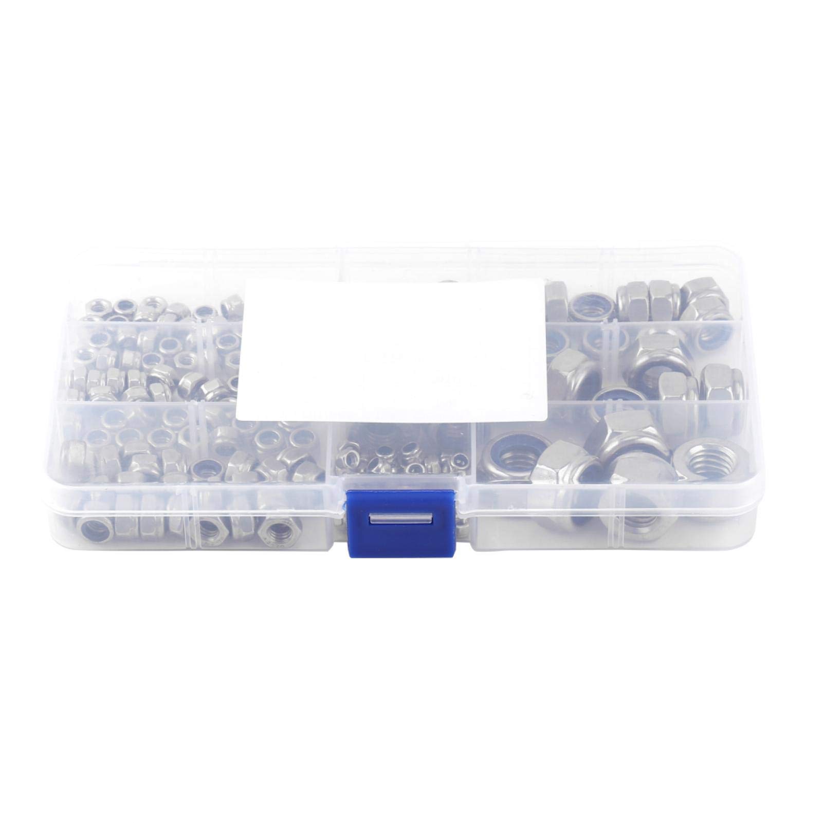 High-Strength Nylon Lock Nut - Corrosion-Resistant Stop Nut for Outdoor & Industrial Use - Perfect for Machinery, Automotive, and Construction Applications