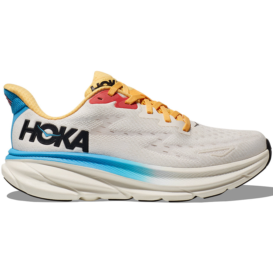 HOKA Women's Clifton 9 Running Shoes - Lightweight Cushioned Sneakers for Road Running, Walking & Gym Workouts | Comfortable Athletic Shoes for Women with Responsive Foam Midsole