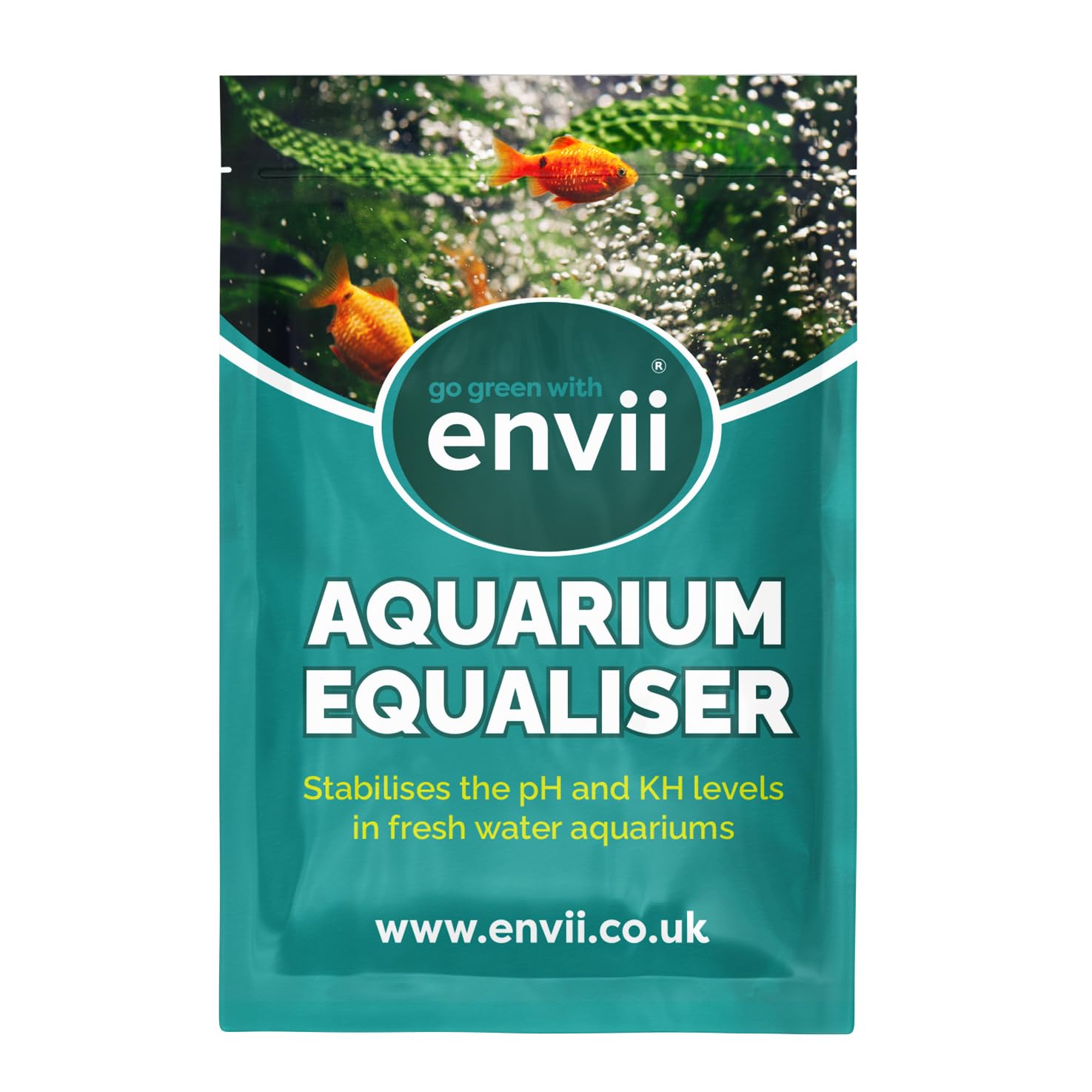 Envii Aquarium pH Balance Controller - Raise & Lower pH, KH & GH Buffer for Fish Tanks - Treats 500L Water for Healthy Aquariums