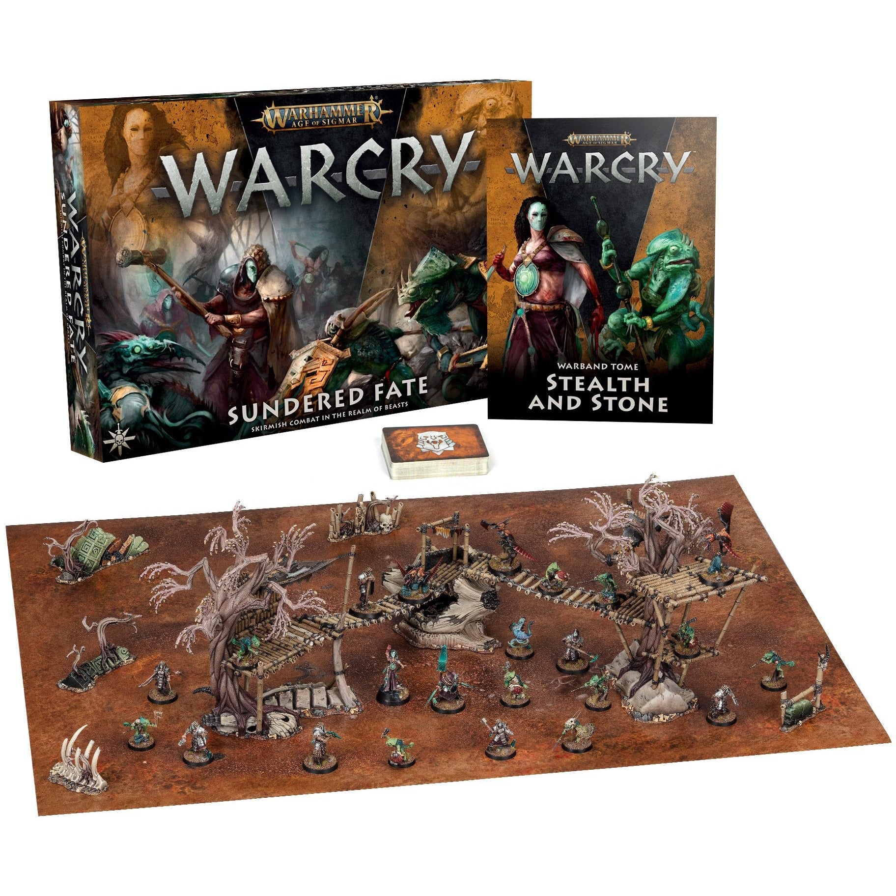 Age of Sigmar: Warcry Sundered Fate - Tabletop Fantasy Battle Game | Miniature War Game for Adults & Teens | Perfect for Strategy Gaming Nights & Tournaments