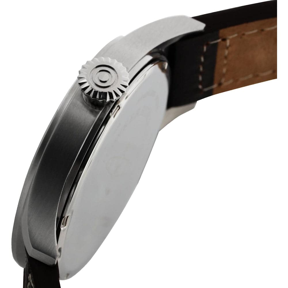 AVI 8 Hawker Hurricane Men's Military Watch - Brown Leather Strap - AV-4012-01 - Vintage Pilot Style Timepiece for Everyday Wear & Outdoor Adventures