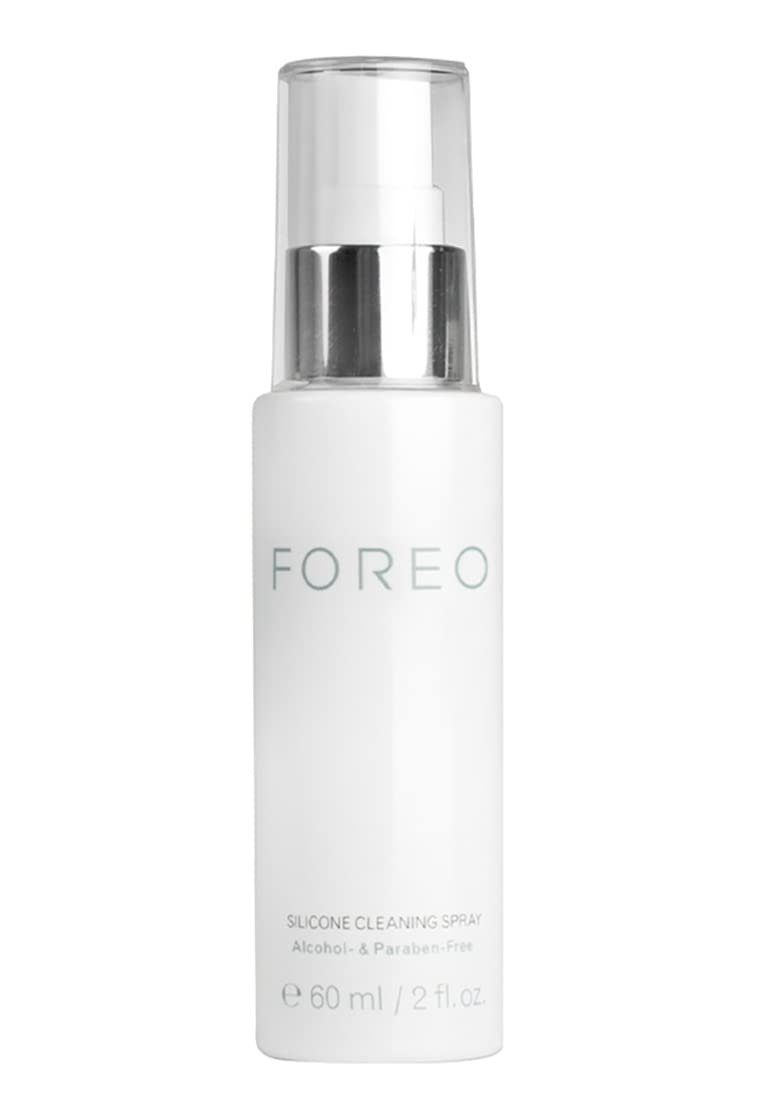 FOREO Silicone Cleaning Spray for Facial Cleansing Devices - Gentle & Effective Brush Sanitizer | Perfect for LUNA, UFO & ESPADA Skincare Tools