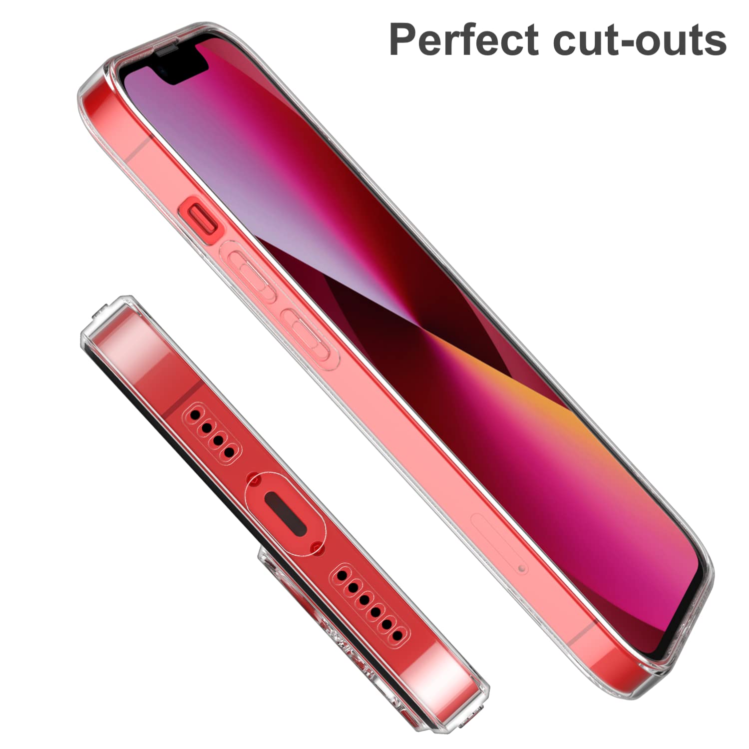 Shamo's Ultra Slim Clear TPU Case for iPhone 14 Plus - Shockproof, Anti-Yellowing, Scratch-Resistant with Camera Protection | Wireless Charging Compatible & Enhanced Grip | Perfect for Daily Use, Outdoor Activities & Travel Protection