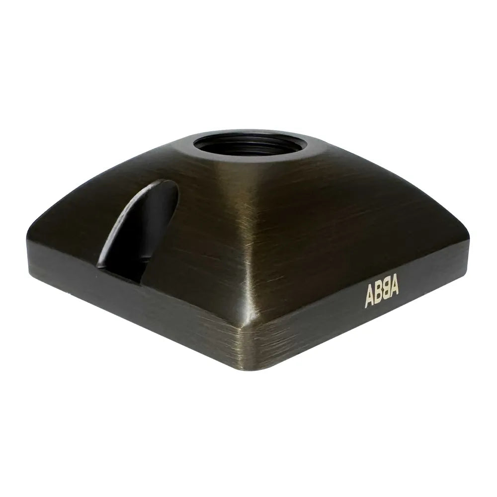 BP2 Brass Tree Mount Rectangular Bracket - Heavy Duty Outdoor Landscape Lighting Fixture Holder for Garden, Yard & Pathway Lights - Perfect for Tree, Wall & Post Installation
